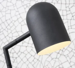 Lampadaire, Marseille, noir, L135cm, H141cm - It's about Romi