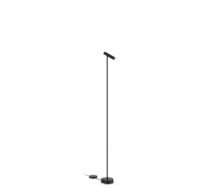 Lampadaire, Match Floor 1.0, noir mat, LED, dim, 2700K, 505 lm, Ø11,5cm, H115,5cm - Wever&Ducré