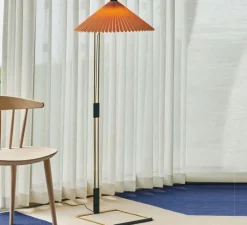 Lampadaire, Matin, jaune, LED, dim, 2600K, 420 lm, L50cm, H129cm - HAY