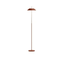 Lampadaire, Mayfair, terracotta, LED, 2700K, 1841lm, Ø30cm, H147cm - Vibia