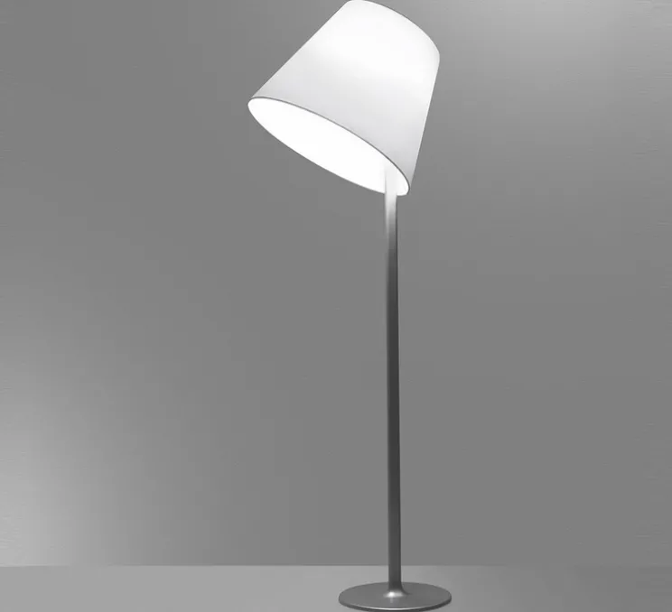 Lampadaire, Melampo Mega, gris, Ø57cm, H66cm - Artemide