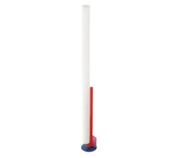 Lampadaire, Model-T, rouge brillant, LED, dim, 2700K, 6600 lm, Ø23cm, H185cm - KDLN