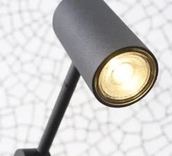 Lampadaire, montreux, noir, Ø22cm, H134cm - It's about Romi