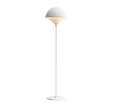 Lampadaire, Motown, blanc, Ø36cm, H150cm - Herstal