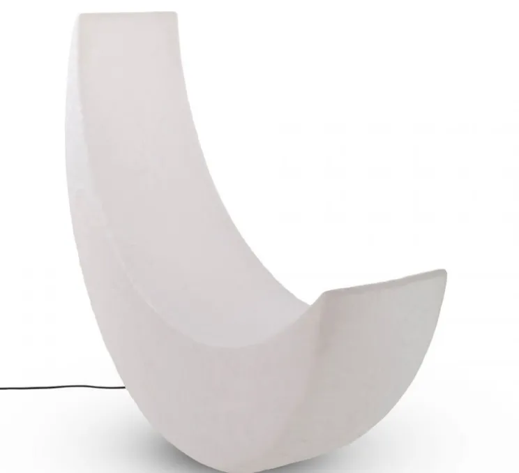 Lampadaire, My Moon, blanc, IP44, L44cm, H122cm - Seletti