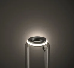 Lampadaire, Noctambule (3 cylindres hauts), transparent, LED, 2700K, 3960lm, Ø39cm, H164cm - Flos