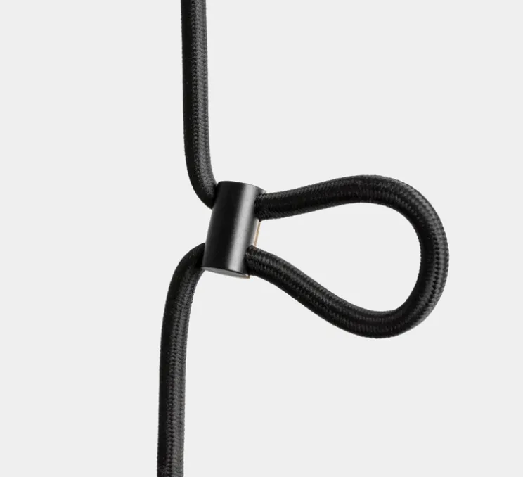 Lampadaire, Noway Big, noir, or, LED, dim, 3000K, 813 lm, L240cm, H320cm - LEDS C4