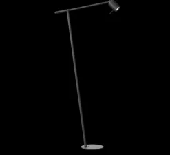 Lampadaire, One + Floor, noir, LED, 2700K, 245 lm, L46cm, H108,4cm - Tonone
