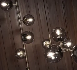 Lampadaire, Orb, Laiton, transparent, Ø36cm, H161,5cm - Bolia