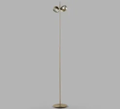 Lampadaire, Orbit Floor, laiton, LED, dim, 2700K, 2250 lm, H99,2cm - Light Point