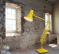 Lampadaire, Original 1227 Giant, jaune citron, Ø45cm, H265cm - ANGLEPOISE