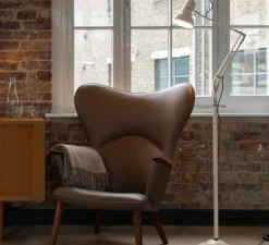 Lampadaire, Original 1227 mini, lin, Ø15cm, H153cm - ANGLEPOISE