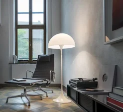 Lampadaire, Panthella , blanc, Ø50cm, H130cm - Louis Poulsen