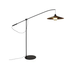 Lampadaire, Parrot, marron, L190cm, H185cm - Forestier
