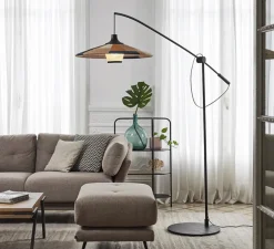 Lampadaire, Parrot, vert, L190cm, H185cm - Forestier