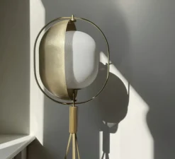 Lampadaire, Pearl, laiton, Ø35cm, H140cm - 101 Copenhagen