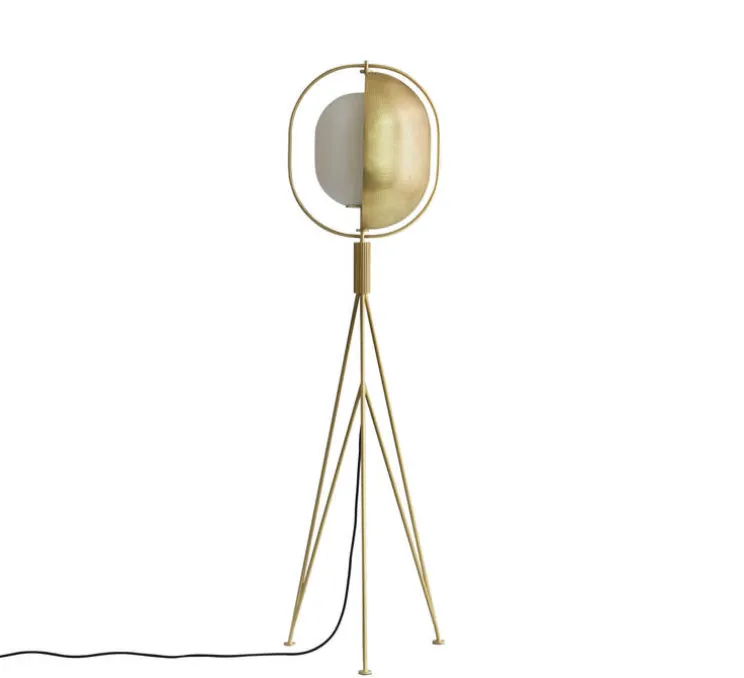 Lampadaire, Pearl, laiton, Ø35cm, H140cm - 101 Copenhagen
