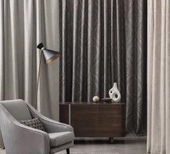 Lampadaire, Peggy , noir, L42cm, H160cm - GONG