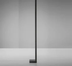 Lampadaire, Pivot, noir, LED, 3000k, 10000lm, L24cm, H205cm - FABBIAN