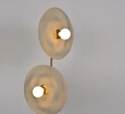 Lampadaire, Rivage 2L, naturel, Ø50cm, H185cm - Market Set