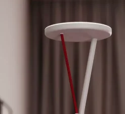 Lampadaire, Rìo F72, blanc, IP40, LED, dim, 2700-3000K, 2248 lm, Ø20cm, H182cm - Fabbian