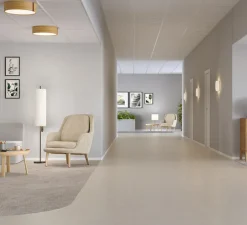 Lampadaire, RooMate, Bronze metallique, blanc, LED, dim, 2700-4100K, 1790 lm, Ø21,5cm, H146,8cm - Belid