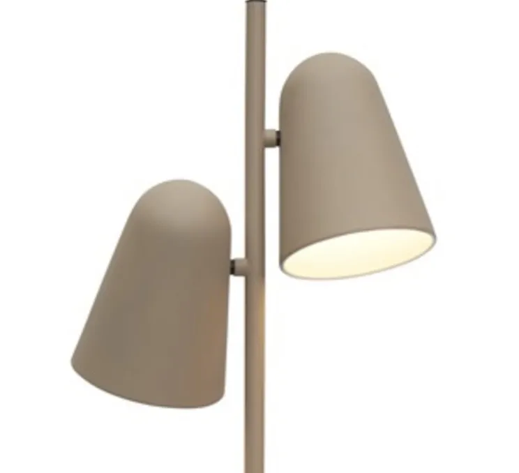 Lampadaire, Salamanca 2 , sable, Ø28cm, H145cm - It's about Romi