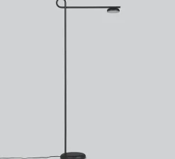 Lampadaire, Salto, noir, LED, dim, 3000K, 550 lm, L50cm, H127cm - Northern