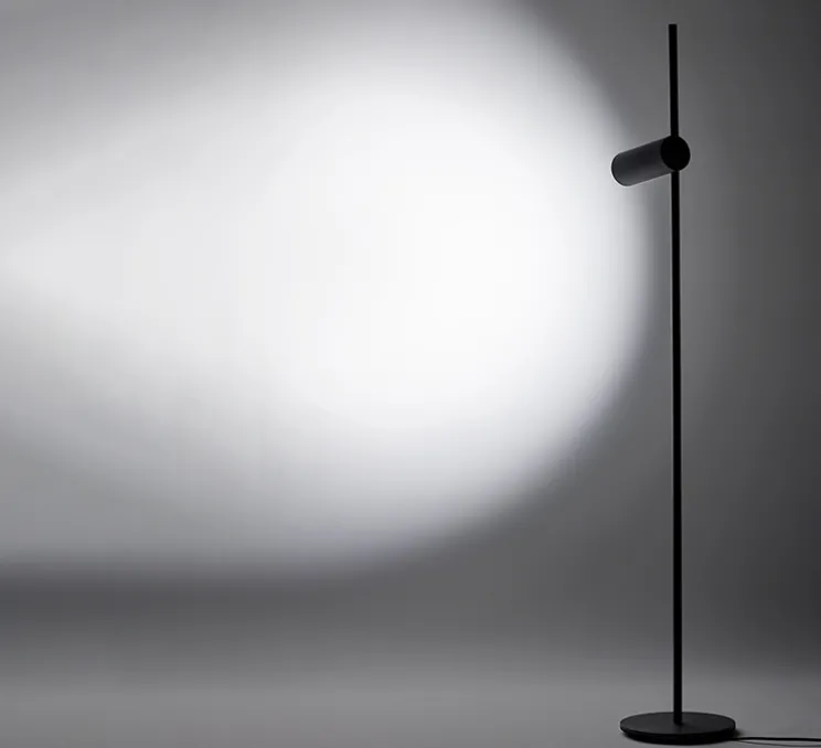 Lampadaire, Sofisticato Nr. 15, bleu acier, Ø23cm, H149cm - Serax