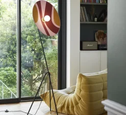 Lampadaire, Sonia Laudet, Rose seventies, Ø60cm, H180cm - Market Set