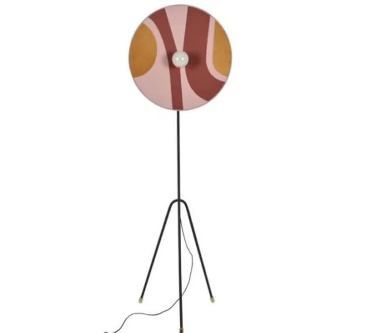 Lampadaire, Sonia Laudet, Rose seventies, Ø60cm, H180cm - Market Set