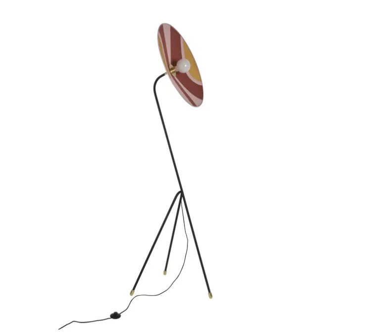 Lampadaire, Sonia Laudet, Rose seventies, Ø60cm, H180cm - Market Set