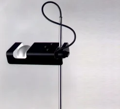 Lampadaire, Spider, noir, H140cm - Oluce