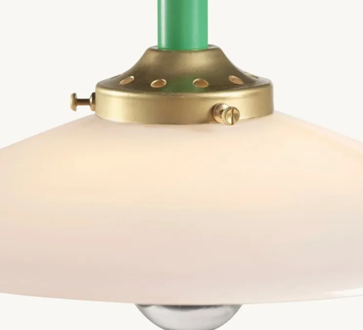 Lampadaire, Standing Lamp marble N°1, vert, L34cm, H141cm - Valerie_Objects