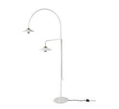 Lampadaire, Standing Lamp marble N°3, blanc, L34cm, H200cm - Valerie_Objects
