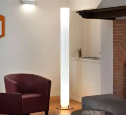 Lampadaire, Stylos, argent, Ø35,5cm, H200cm - Flos