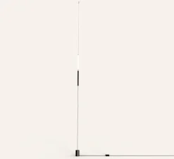 Lampadaire suspendu, Equilibrio, noir mat, LED, dim, 2700K, 420 lm, Ø2,2cm, H30cm - OliveLab