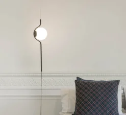 Lampadaire, suspension, LE VITA, noir, LED, 2700K, 570lm, L25cm, H118cm - FARO