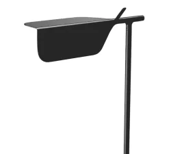 Lampadaire, Tab, noir, LED, 2700K, 347lm, Ø24cm, H110cm - Flos