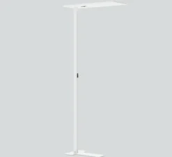 Lampadaire, Task sensor direct/indirect, blanc, LED, dim, 3000K, 9730 lm, L32cm, H192cm - XAL