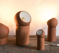 Lampadaire, Terra Light L, terracotta, Ø25cm, H51cm - Serax