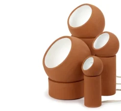 Lampadaire, Terra Light L, terracotta, Ø25cm, H51cm - Serax