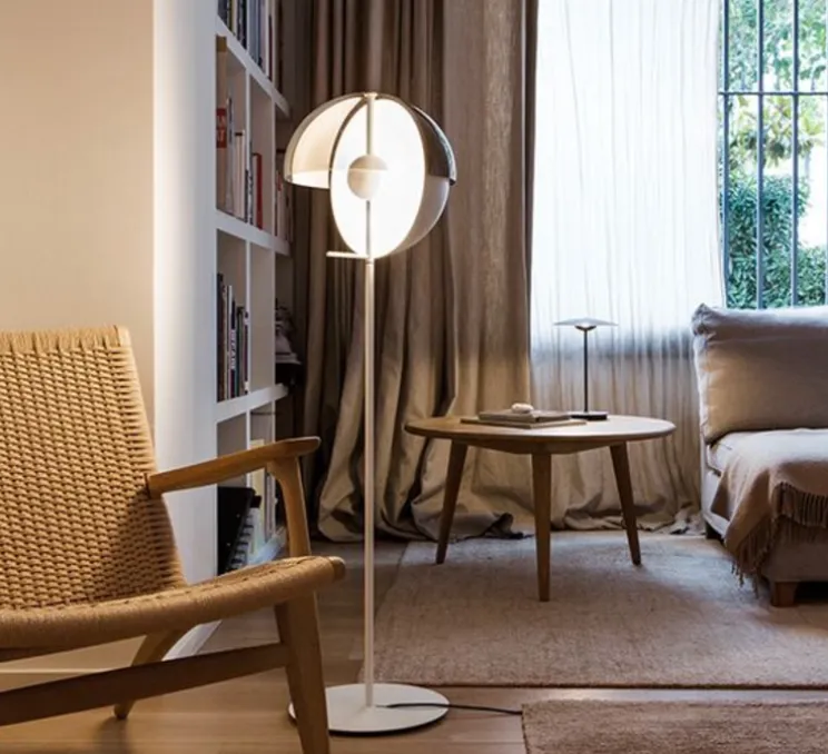 Lampadaire, Theia P, blanc, LED, Ø32cm, H116,4cm - Marset