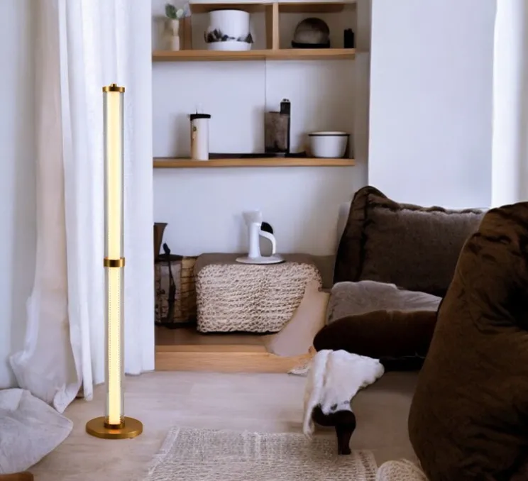 Lampadaire, Tiffany, diamant, LED, dim, 2700K, 2475 lm, Ø25cm, H149,2cm - Elements lighting