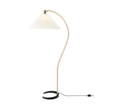 Lampadaire, Timberline, Réédition, blanc, Ø55cm, H151cm - Gubi