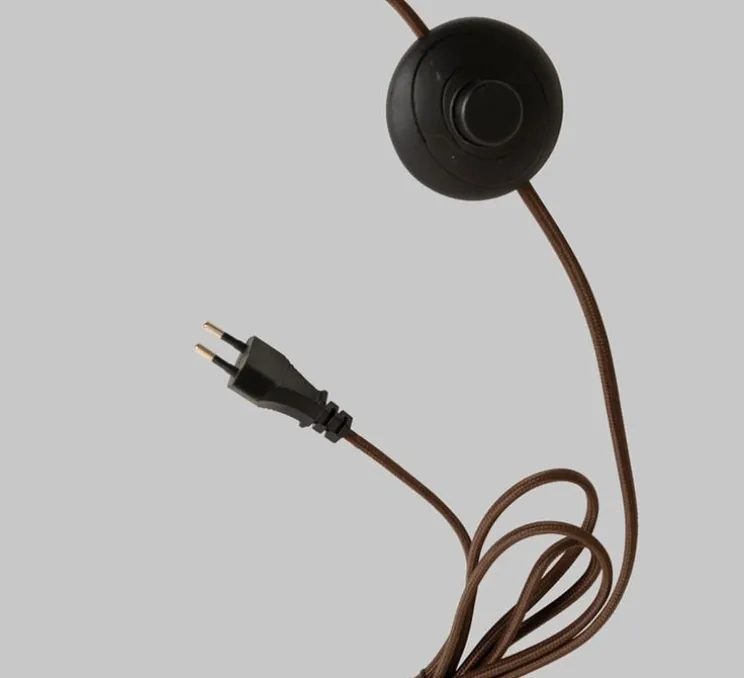 Lampadaire, Tivoli, marron, L42cm, H163cm - It's about Romi