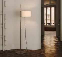 Lampadaire, TMD, nickel, L35cm, H171cm - Santa & Cole