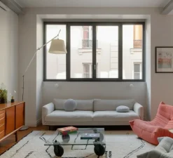 Lampadaire, Tolomeo Lettura Basculante Floor, parchemin, H108cm, Ø23cm - Artemide