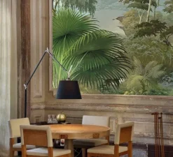 Lampadaire, Tolomeo Mega Terra, noir, dimmable, LED, H334cm, Ø33cm - Artemide