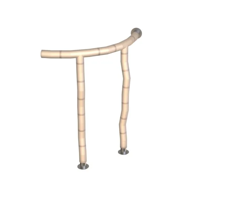 Lampadaire, Tratti 566.61, nylon naturel, nickel opaque, IP40, LED, dim, 2700K, 1600 lm, L77,5cm, H80cm - Tooy